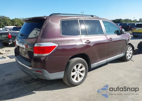 2011 Toyota Highlander z USA, uszkodzony, nr VIN 5TDZA3EH8BS016547